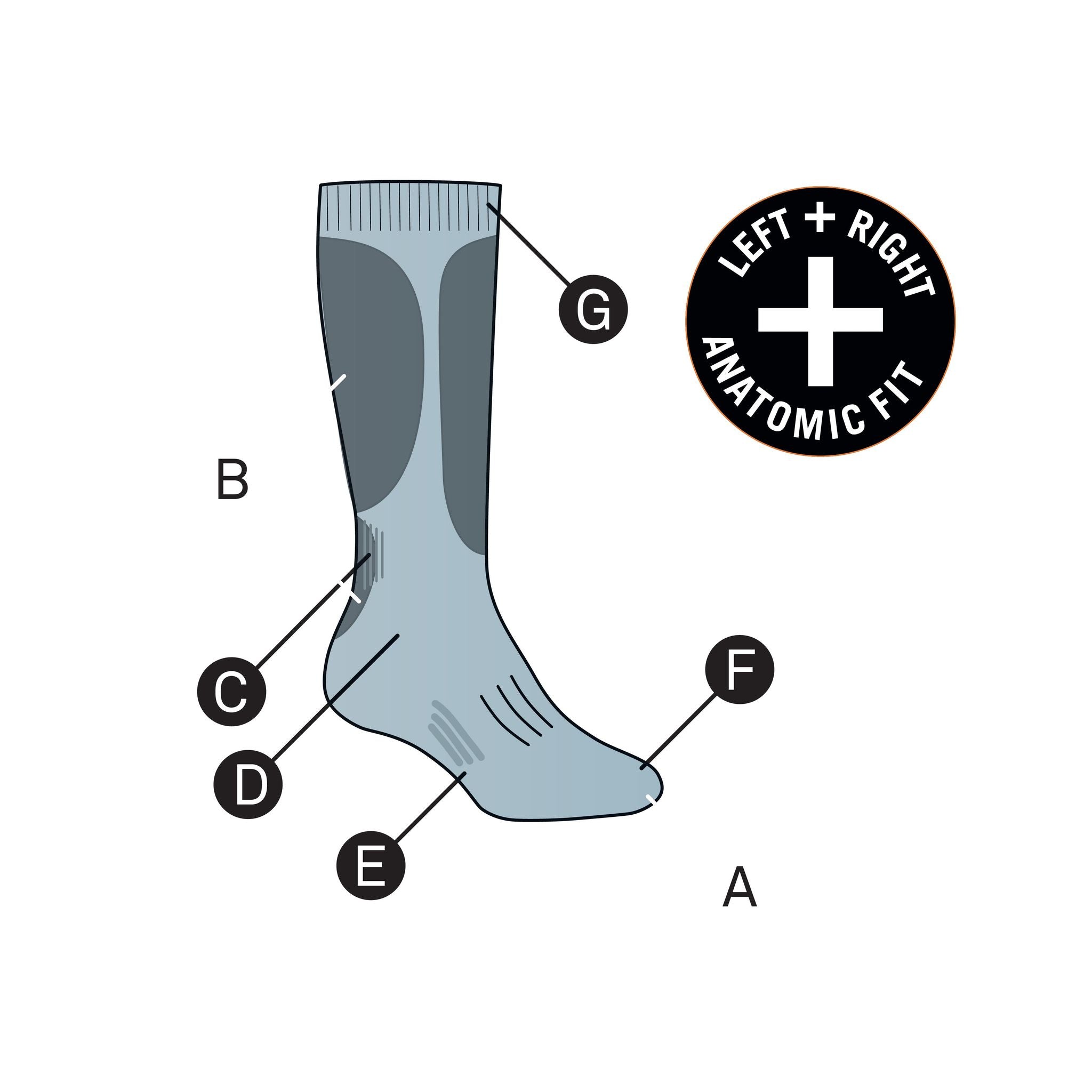 Icebreaker Women's Ski+ Medium Over the Calf Socks