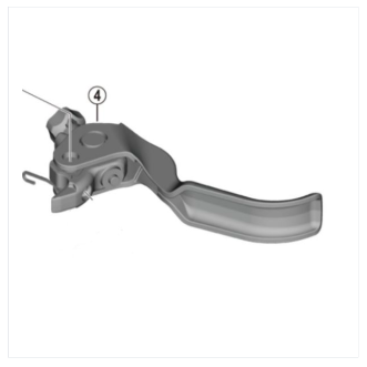 Shimano BL-M8100 Replacement Brake Lever Blade Only - Left hand Side