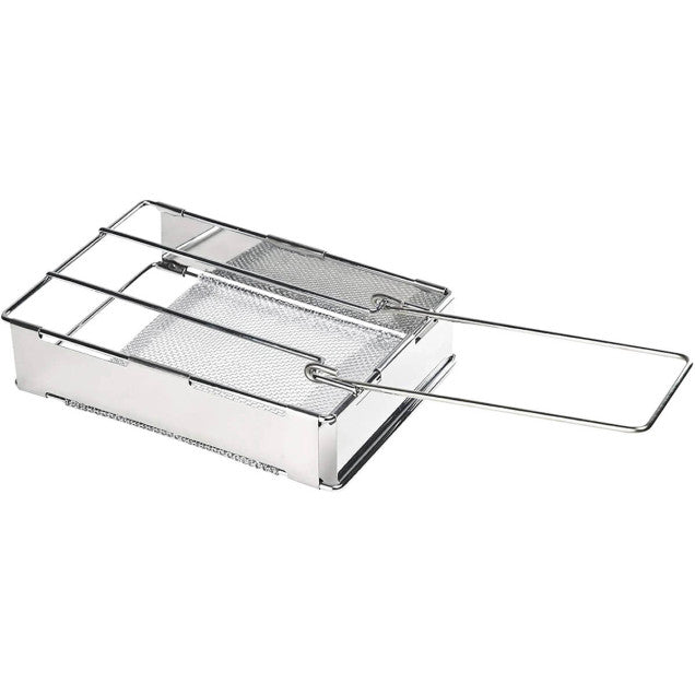 Wildtrak Folding Gauze Toaster Steel 29x11.5x4cm Ac Cc0031
